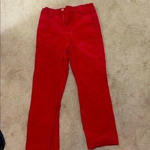 Boys Vineyard Vines Red Corduroy Breakers pants